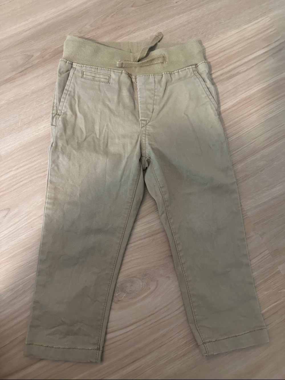 GAP Boys' Khaki Tan Pull-On Chino Pants